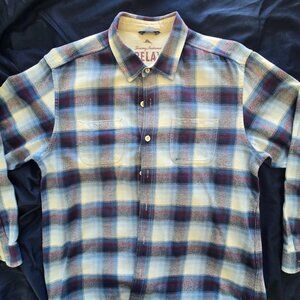 Tommy Bahama Flannel Plaid shirt